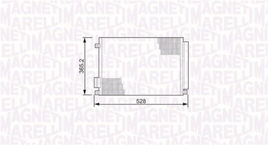 Kondensator MAGNETI MARELLI 350203497000