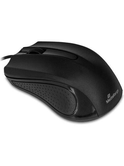 Mediarange MROS210 Optisk USB Mus 1000 DPI Svart Mediarange MROS210 Optisk USB Mus 1000 DPI Svart