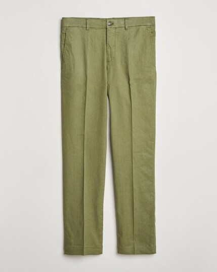 J.Lindeberg Lois Linen Stretch Pants Olivinie