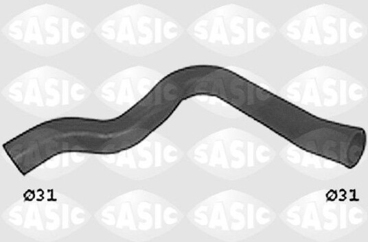 SASIC SWH0418 Radiatorslange SASIC SWH0418 Radiatorslange