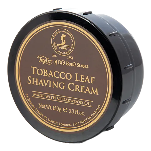 Taylor of Old Bond Street barberkrem i skål - Tobacco Leaf Taylor of Old Bond Street barberkrem i skål - Tobacco Leaf