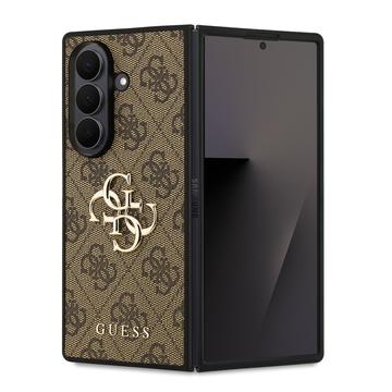 Guess Samsung Galaxy Z Fold7 4G Big Metal Logo Hybrid deksel   Brun