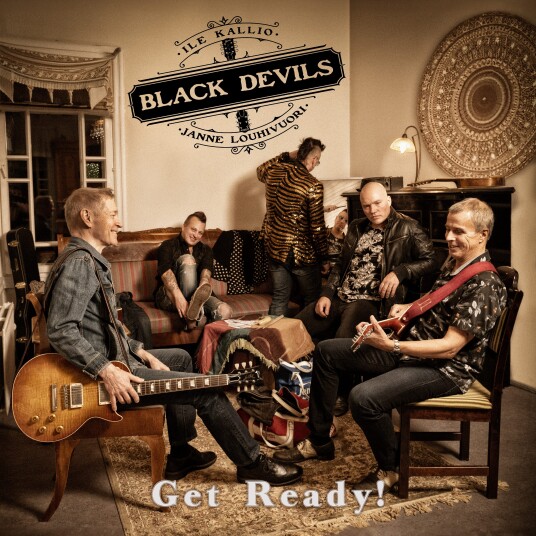 Black Devils, Janne Louhivuori, Ile Kallio  Get Ready!  LP/Vinyl