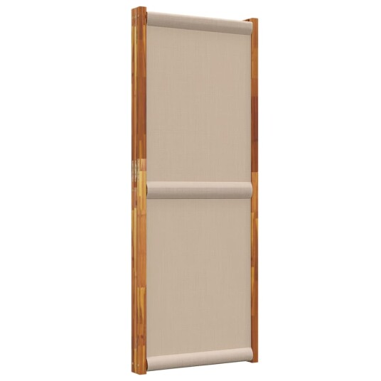  Romdeler 3 paneler gråbrun 210x180 cm 8721012464308