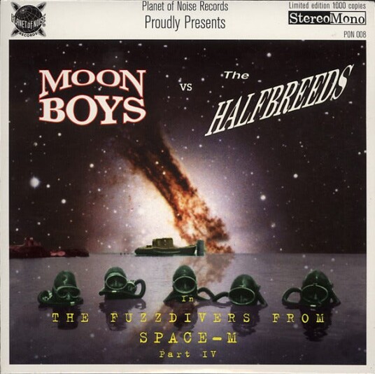 Moonboys, The Halfbreeds  The Fuzzdivers From Outer SpaceM Part IV  LP/Vinyl