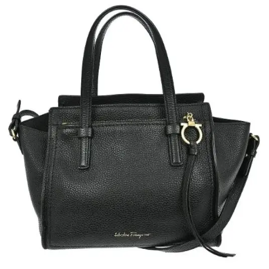 Salvatore Ferragamo Dame Svart