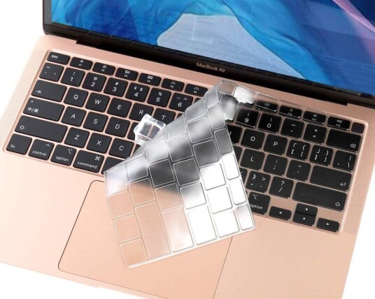 Inf Tastaturdeksel For Macbook Air 13" Silikon Transparent