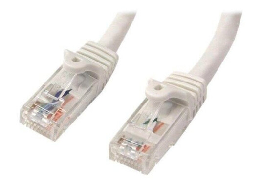 StarTech 7m Cat6 Snagless Nettverkskabel Hvit 10Gbps RJ45 StarTech 7m Cat6 Snagless Nettverkskabel Hvit 10Gbps RJ45