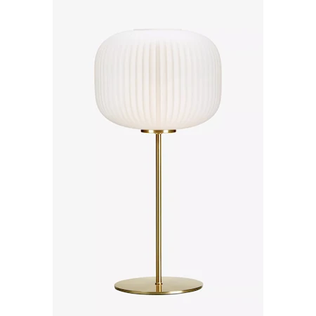 Markslöjd Sober Bordlampe 50 cm Messing/Hvit 1536332 1577287-01-0 Markslöjd Sober Bordlampe 50 cm Messing/Hvit 1536332 1577287-01-0