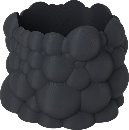 Dazzle & Dawn Bubble Planter Ash Grey Ø12xH12,5