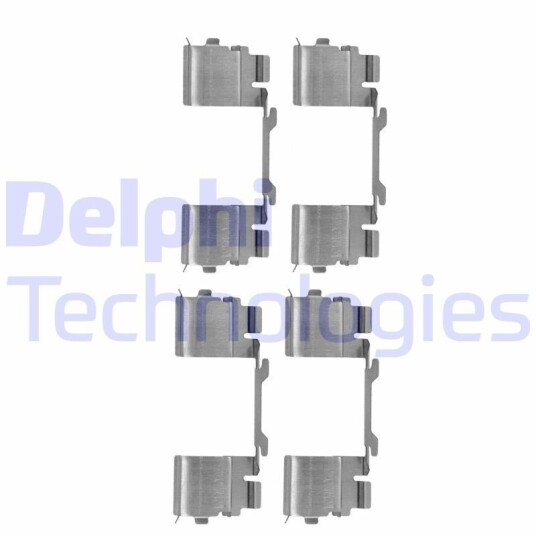 Tilbehørsett, skivebremse belegg DELPHI LX0479