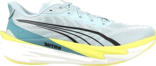 PUMA Løpesko Deviate Nitro 4 Fresh Water/Gul Kvinner størrelse 35½