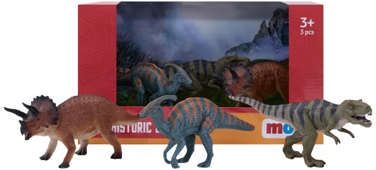 Mojo - Dinosaur Set 2- Prehistoric animals, 3 pcs (MJ-380039)