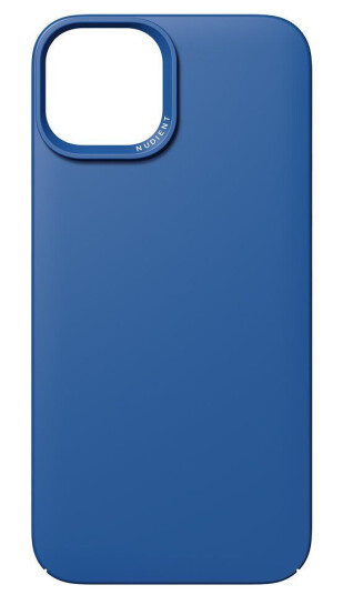 Nudient Thin Case iPhone 14 Deksel - Blueprint Blue