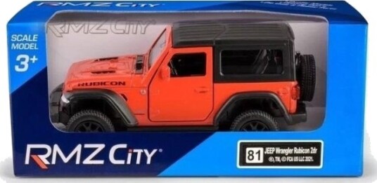 Daffi Jeep Wrangler Rubicon 2021 Hard Top Rød
