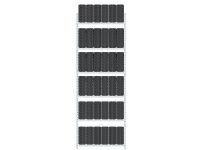 Schulte Lagertechnik Følgesektion Boltless Dækreol 4500x2250x400mm 400 kg/aflæg