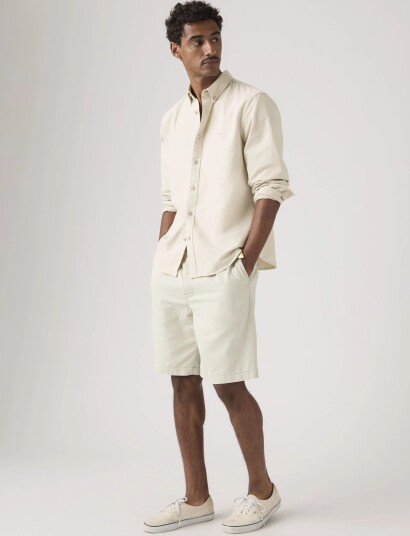 Levi"s® Baggy Pleated Short Pumice Twi Beige 36