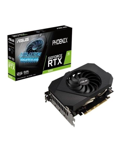 ASUS GeForce RTX 3060 Phoenix LHR 12GB GDDR6 - 12GB GDDR6 RAM - Grafikkort