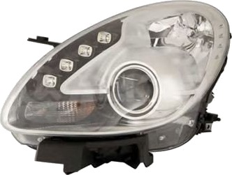 VAN WEZEL 0113963M Frontlykter