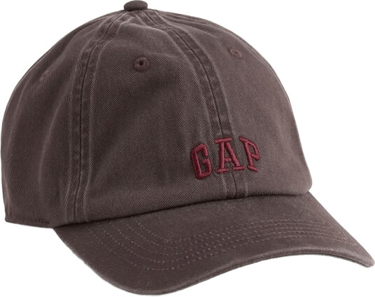 GAP Gap Logo Baseball Hat From The Gap Collection Brown ONE SIZE GAP Gap Logo Baseball Hat From The Gap Collection Brown ONE SIZE
