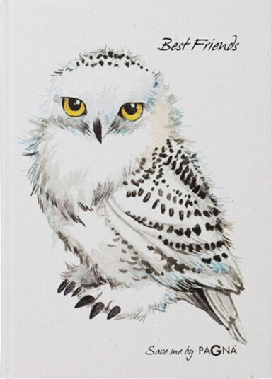 Pagna Save Me No.2 Vennebok (60 Sider) Ugle