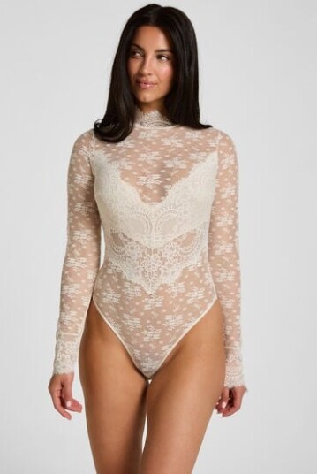 Hunkemöller Body Jude Hvit