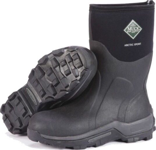Muck Boot Men's Arctic Sport Mid US 10/EU 43 Black Muck Boot Men's Arctic Sport Mid US 10/EU 43 Black