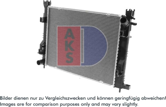 AKS DASIS 180037N Radiator motorkjøling