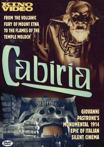 Cabiria DVD Cabiria DVD