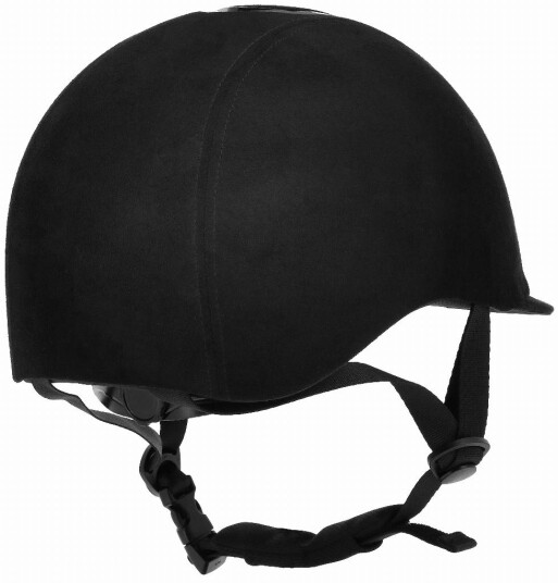 Choplin Aero Velvet Ridehjelm Black Shiny (S)
