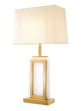 Murrey bordlampe alabaster Murrey bordlampe alabaster