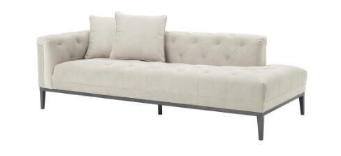 Loungesofa Cesare venstre, pebble grå