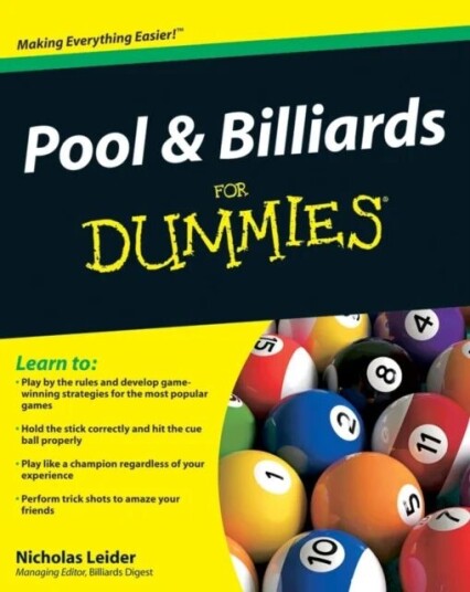 Pool And Billiards For Dummies Av Nicholas Leider