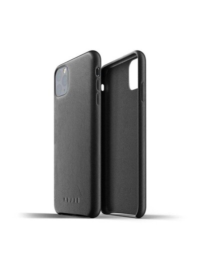 Mujjo Full Leather Case for iPhone 11 Pro Max Black