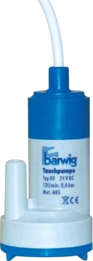 Barwig 03 24 Dykkpumpe Lav Spenning 720 L/H 6 M Barwig 03 24 Dykkpumpe Lav Spenning 720 L/H 6 M