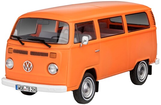 Revell VW T2 Buss 1:24 Easy Click Byggesett Oransje