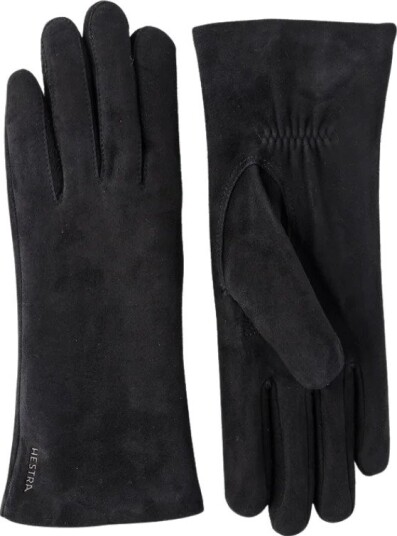 Hestra Elisabeth suede 8 sort dame Hestra Elisabeth suede 8 sort dame