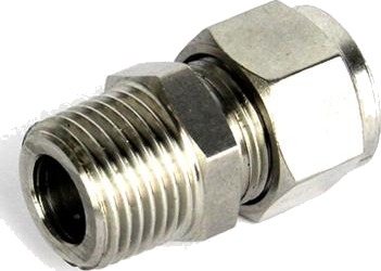Klemringskobling 12,7 mm - 1/2" BSP hann