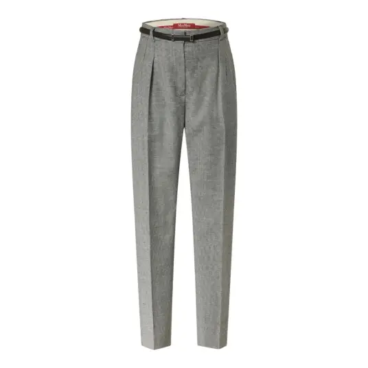 Max Mara Studio Dame Bukser Grå S, Max Mara Studio Dame Bukser Grå S,