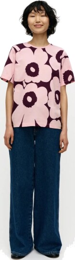 Marimekko Tunnit Unikko Pink S