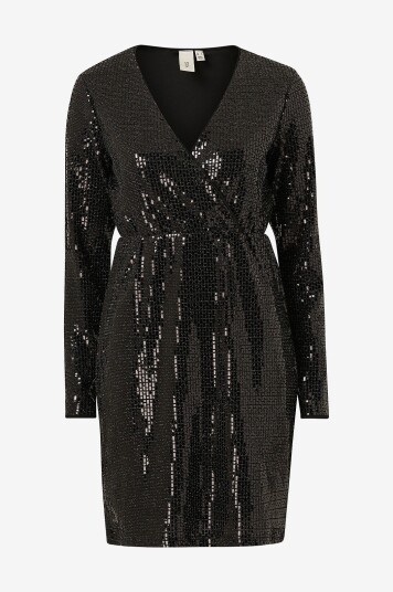 Yas Plajettkjole yasDarkness LS Dress Svart