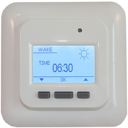 Varmecomfort Termostat 865 Digital Kritthvit - 5410687