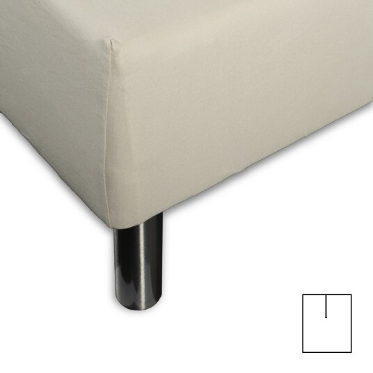 Nordstrand Home Splittlaken - 180x200x40 cm - Sand farget stretchlaken - 100% Bomull - Nordstrand Home Splittlaken - 180x200x40 cm - Sand farget stretchlaken - 100% Bomull -