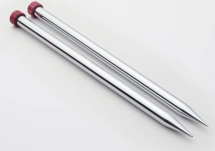KnitPro Nova Metal Strikkepinner Genserpinner Messing 40cm 3.25mm 157in US2½