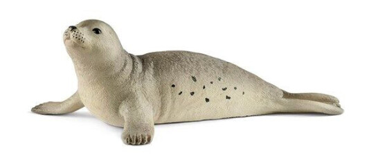 Schleich Seldyr Figur i Plast - Grå - Wild Life Serie