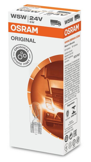 Osram original W5W 24v halogenpære