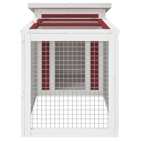 Vidaxl Kaninbur Mocca 100.5X54X55 cm Heltre Furu