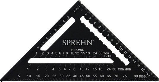 Sprehn Hurtigvinkel 175 mm Alu
