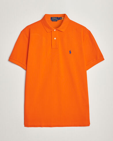 Polo Ralph Lauren Custom Slim Fit Polo Sailing Orange Polo Ralph Lauren Custom Slim Fit Polo Sailing Orange