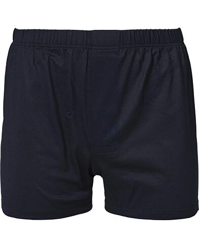 Bresciani Cotton Boxer Brief Navy